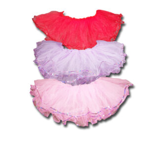 Tutus 4 Layer Sequin Trimmed Tutus (44038)