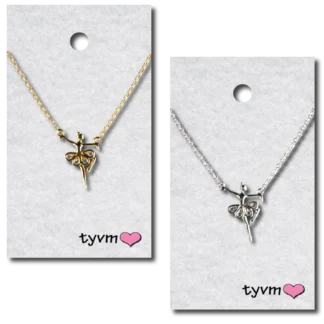 Classy Crystal Ballerina Necklaces 73044